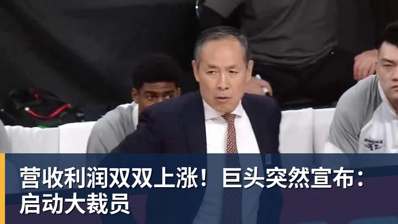开云app官方在线入口营收利润双双上涨！巨头突然宣布：启动大裁员